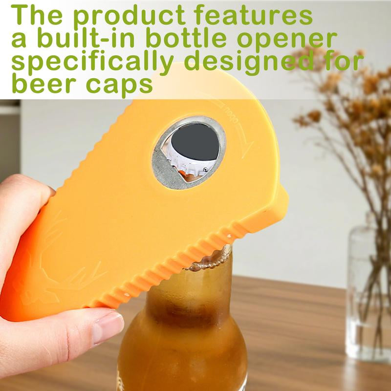 2 Counts Jar and Bottle Opener, Sturdy Can Lid Gripper Pad for Weak Hands