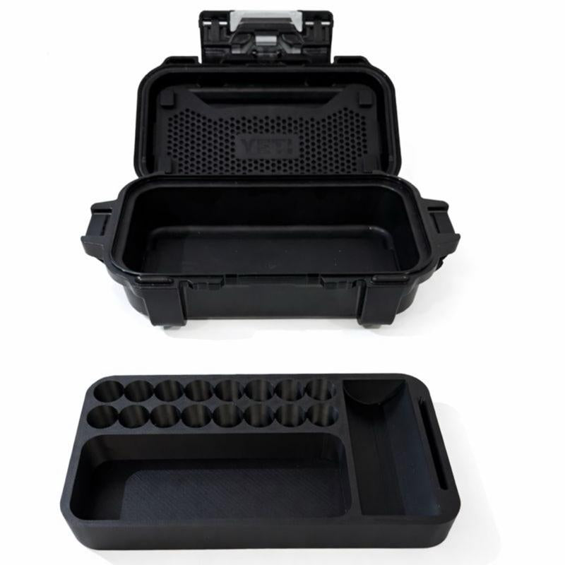 **Insert Only** Vial Organizer Insert for Yeti Gobox 1 16 3Ml Vials 1 30Ml BAC Water Syringe Storage Sanitation Wipes Space Thermal Storage Tray Custom Fit for Yeti Gobox 1